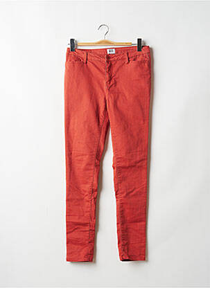Pantalon slim portocaliu VERO MODA femeie