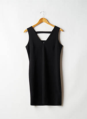 Rochie midi fără mâneci fără mâneci negru MORGAN femeie