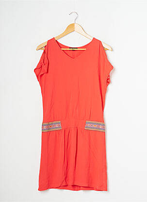 Rochie midi roz CHARLOTT' femeie