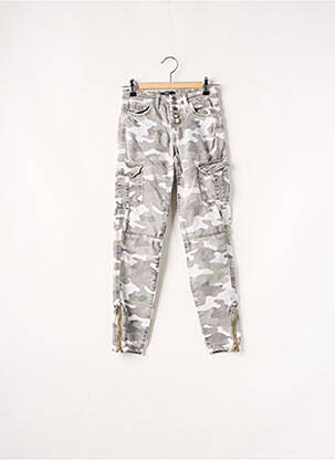 Pantalon cargo gri BERSHKA femeie