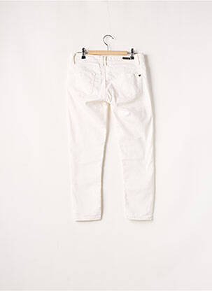 Pantalon 7/8 elasticitate talie joasă bej DAYSIE femeie