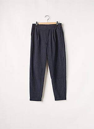 Pantalon 7/8 albastru BERSHKA femeie