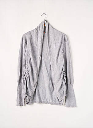 Vestă cu mâneci lungi gri SANS MARQUE femeie