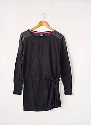 Pulover tunică negru LADY CAPTAIN femeie