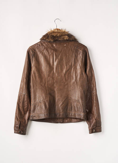 Geci din piele ecologică maro GEISHA femeie