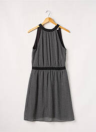 Rochie midi imprimeu fantezie fără mâneci negru ESPRIT femeie