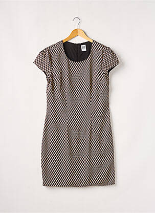 Rochie midi bej VERO MODA femeie