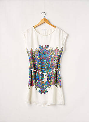 Rochie scurtă alb PROMOD femeie