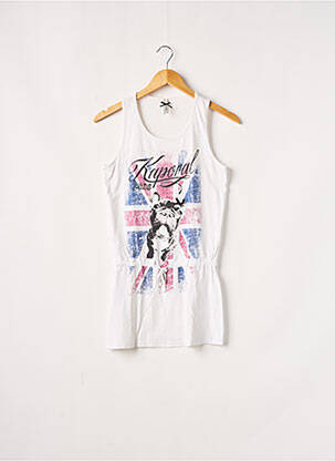 Rochie midi alb KAPORAL fată