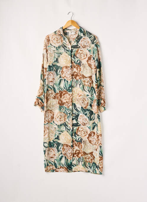 Rochie lungă verde DIAPOSITIVE femeie