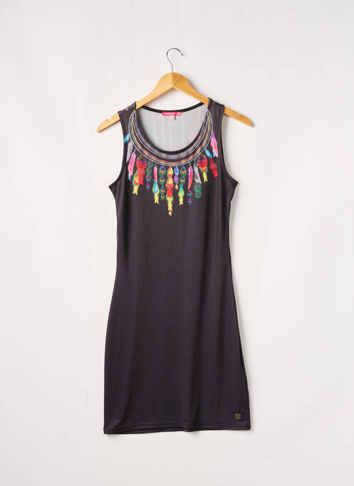 Rochie midi gri SMASH! femeie