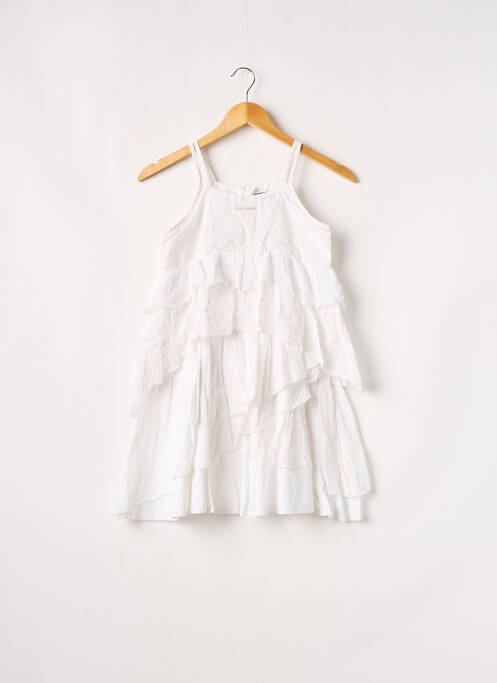 Rochie midi alb LITTLE COUTURE fată