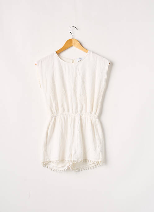 Salopetă scurtă alb LE TEMPS DES CERISES femeie