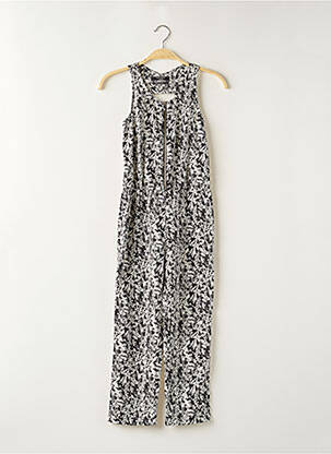 Salopetă-pantalon negru TEDDY SMITH fată