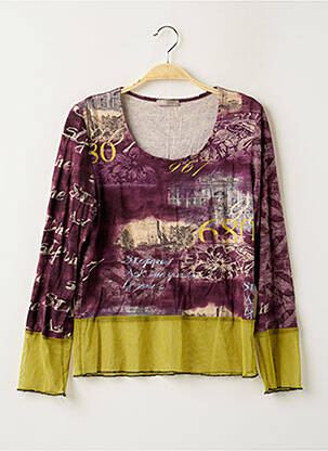 Top violet ROSA ROSAM femeie