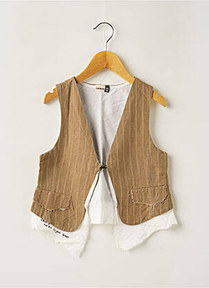 Vestă fără mâneci maro IKKS băiat