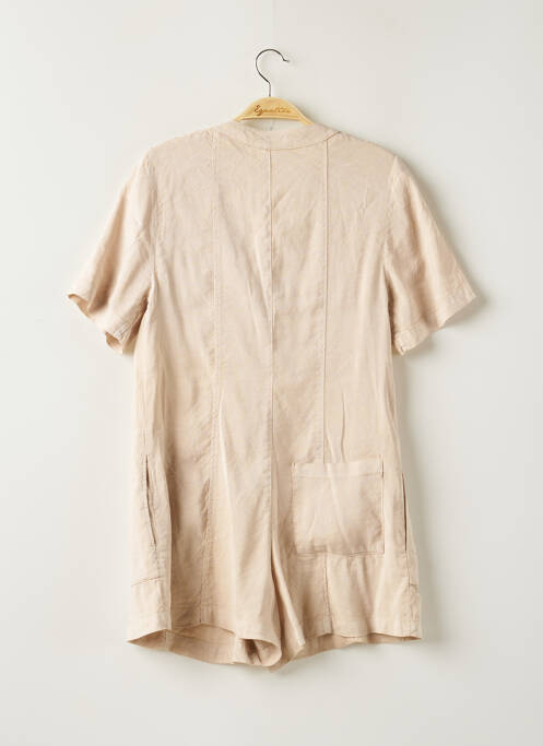 Salopetă scurtă bej ZARA femeie