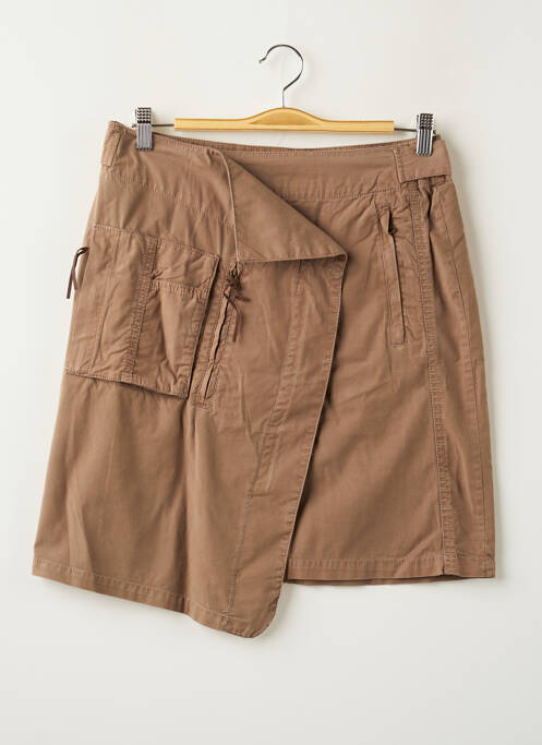 Fustă scurtă maro LA REDOUTE femeie