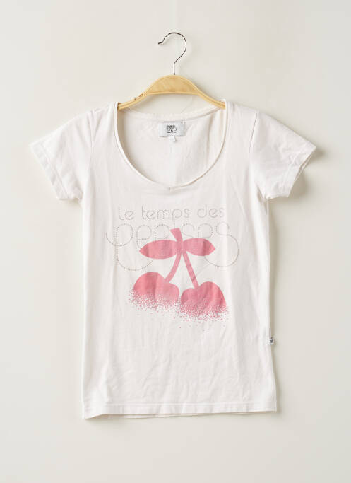 Tricou bej LE TEMPS DES CERISES femeie