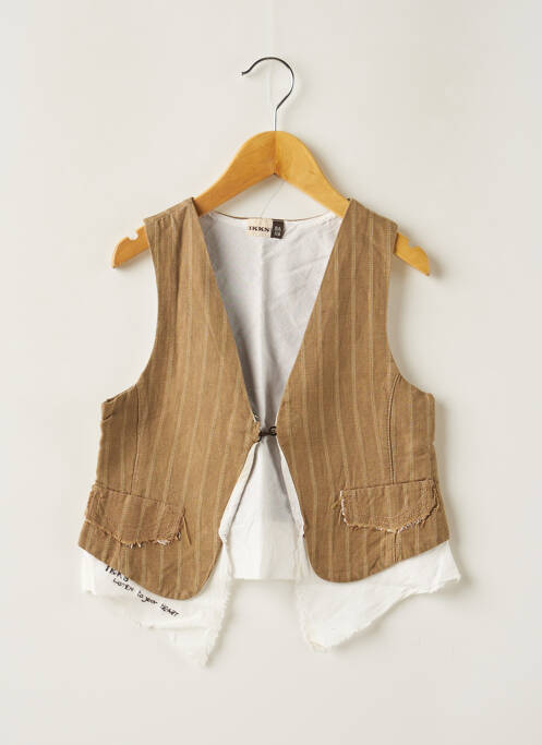 Vestă fără mâneci maro IKKS băiat
