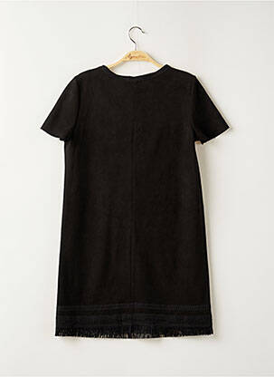 Rochie midi mâneci scurte mâneci scurte negru ZARA femeie