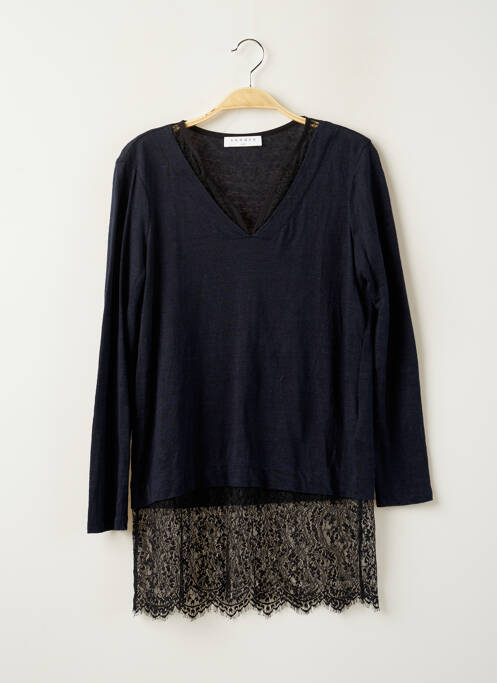 Tunică mâneci lungi albastru SANDRO femeie