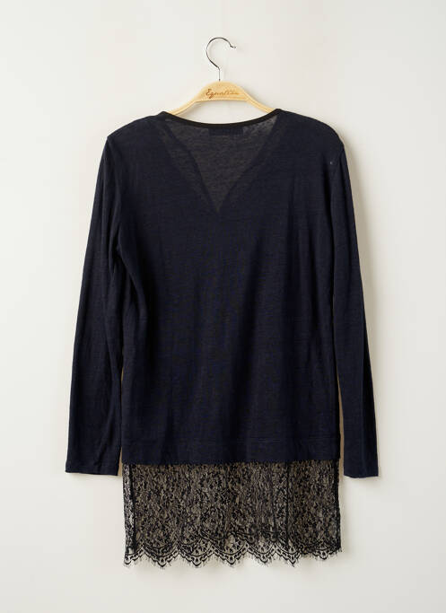 Tunică mâneci lungi albastru SANDRO femeie