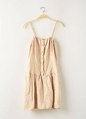 Rochie midi bej KOSMIKA femeie