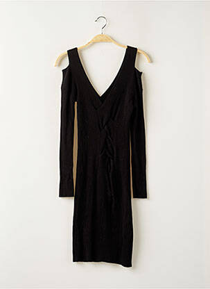 Rochie pulover negru GUESS femeie