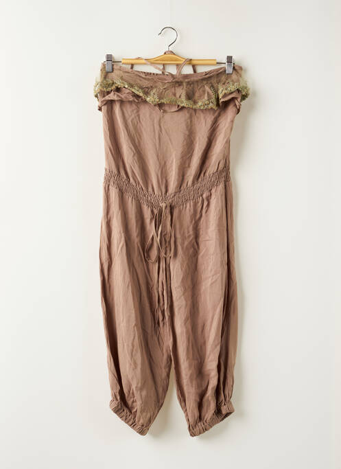 Salopetă-pantalon maro GOLDEN DAYS femeie