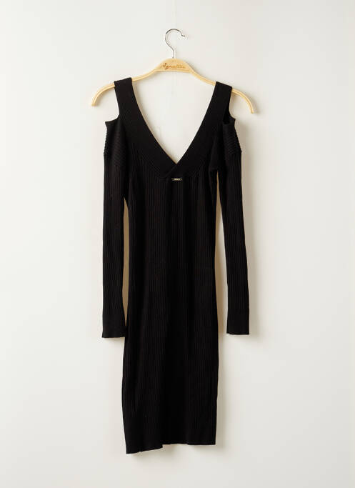 Rochie pulover negru GUESS femeie