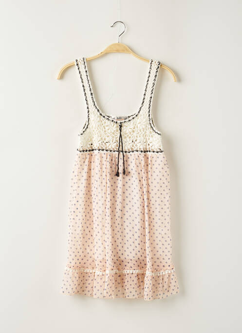 Rochie de plajă ușoară și transparentă roz GOLDEN DAYS femme