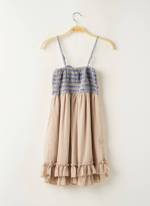 Rochie scurtă bej BITTER SWEET femeie