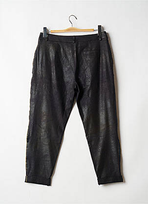Pantalon drept elasticitate talie înaltă negru MARYLEY femeie