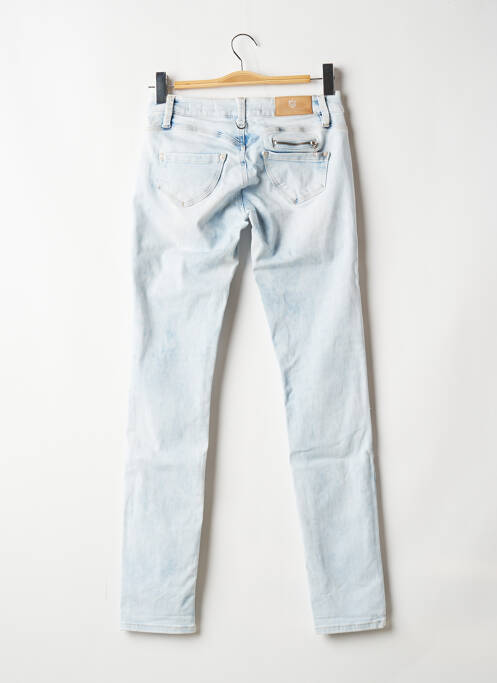 Blugi cu croială slim albastru TRUSSARDI JEANS femeie