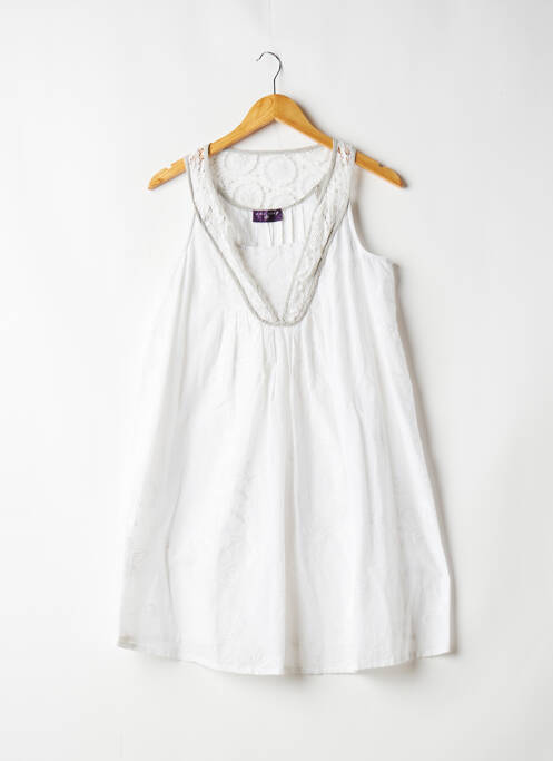 Rochie midi alb ONE STEP femeie