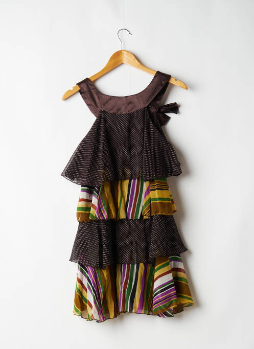 Rochie scurtă maro RINASCIMENTO femeie