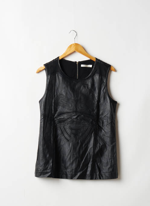 Top negru SEE U SOON femeie