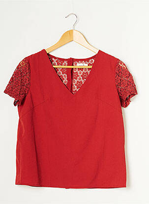 Top roșu EMMA ELLA femeie