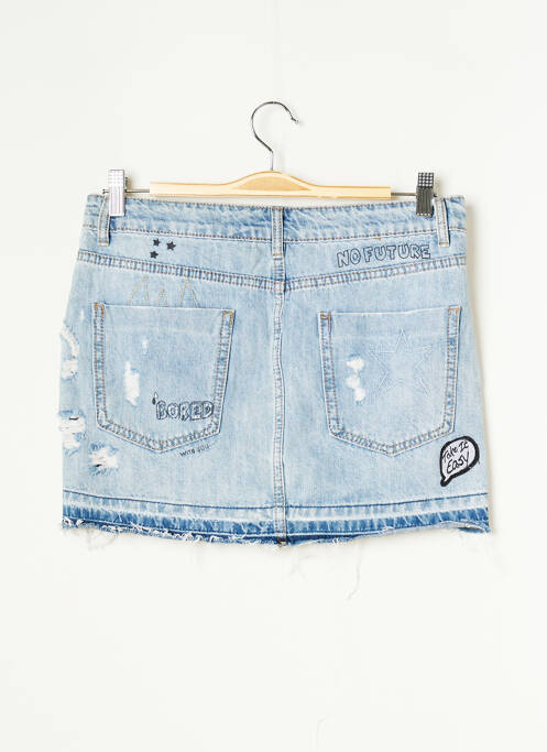 Fustă scurtă albastru MISS TWO femeie