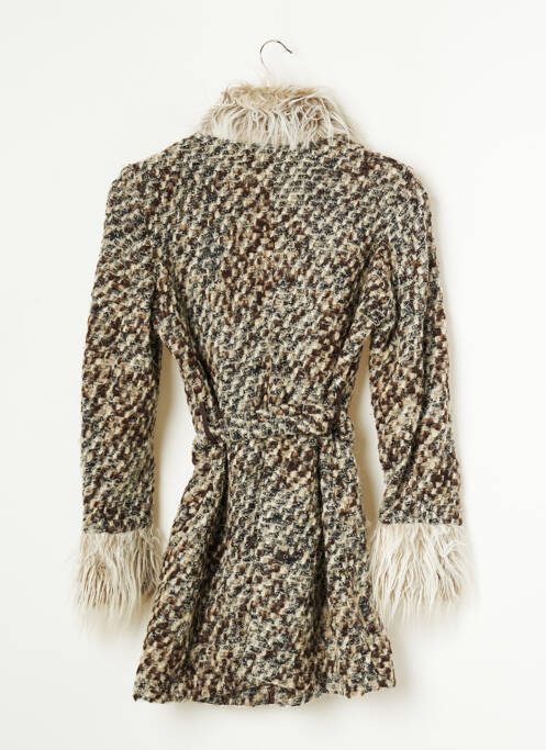 Palton lung bej LE PHARE DE LA BALEINE femeie