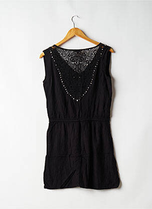 Rochie midi croială fluidă fără mâneci negru KAPORAL femeie