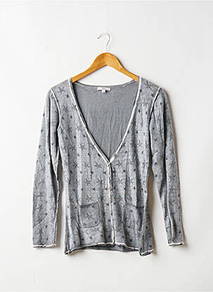 Vestă cu mâneci lungi gri SO SOON femeie