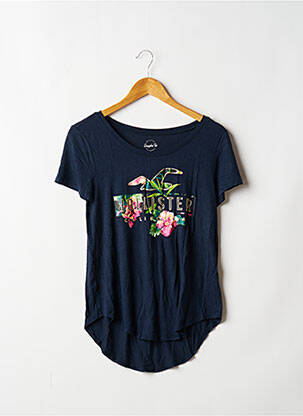 Top albastru HOLLISTER femeie