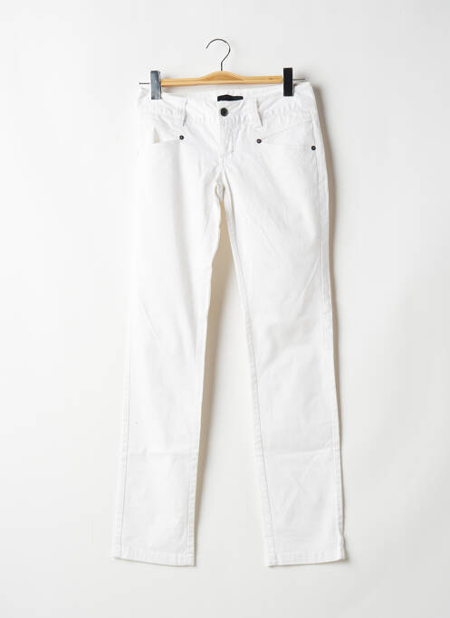 Blugi cu croială slim alb VERO MODA femeie