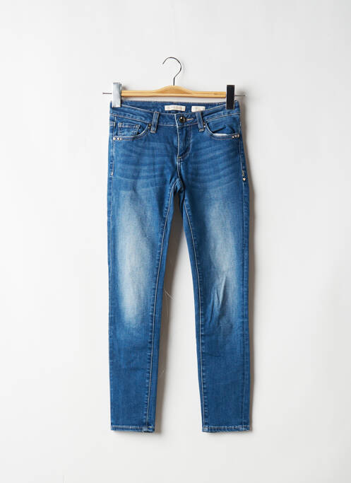 Blugi cu croială slim albastru FRACOMINA femeie