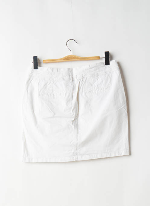 Fustă scurtă alb CAMAIEU femeie