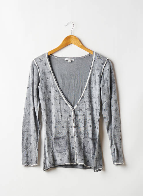 Vestă cu mâneci lungi gri SO SOON femeie