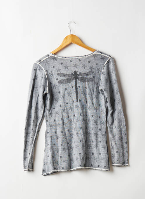 Vestă cu mâneci lungi gri SO SOON femeie