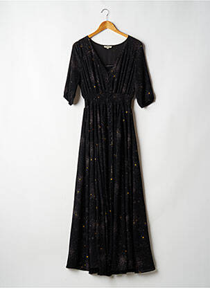 Rochie lungă negru AMENAPIH femeie